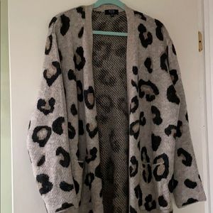 Leopard cardigan